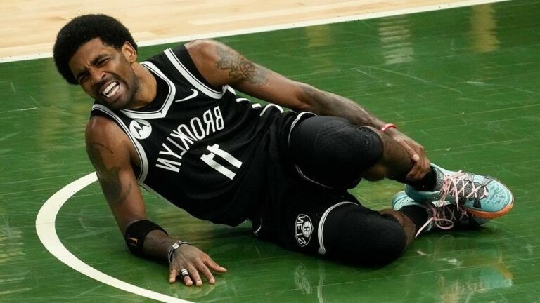 Kyrie Irving suffers ankle injury in Nets' Game 4 loss to Bucks - Big ...