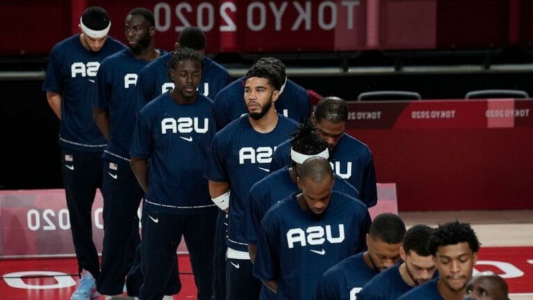 Basketball diplomacy: US, Iran meet on court at Tokyo ...