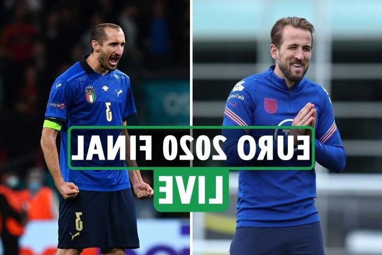 Euro 2020 final build-up LIVE: England vs Italy set to ...