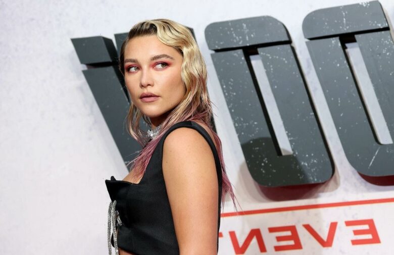 Florence Pugh Black Eyes