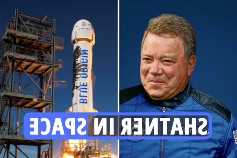 William Shatner Blue Origin launch LIVE - Star Trek actor ...